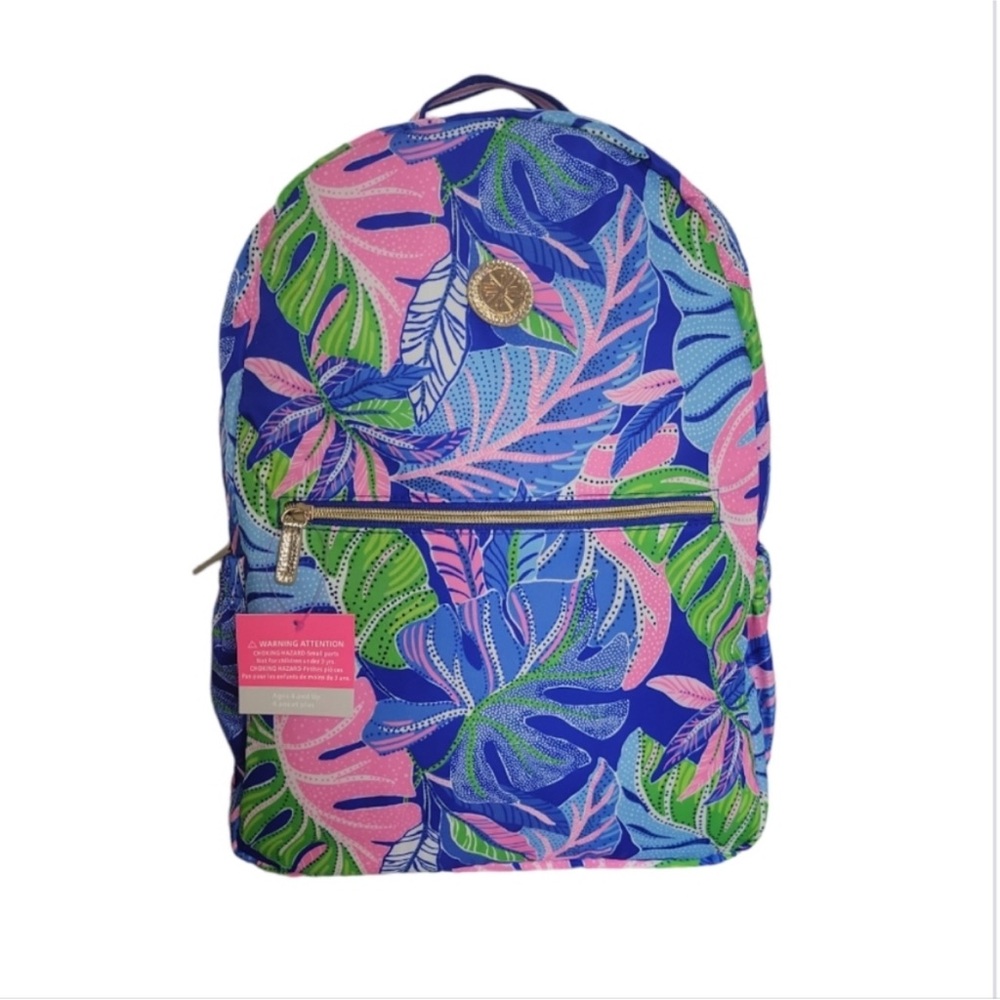 NWT Lilly backpack and water bottle